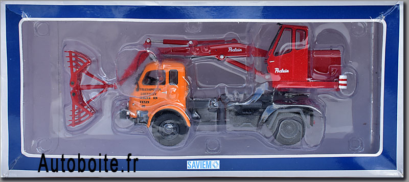 Saviem  transport Louvigny Pocclain 1/43 boite