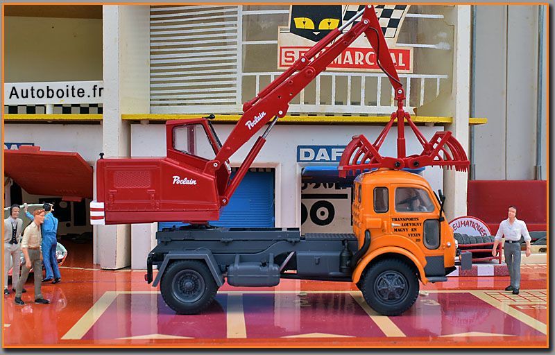 Saviem  transport Louvigny Pocclain 1/43 l