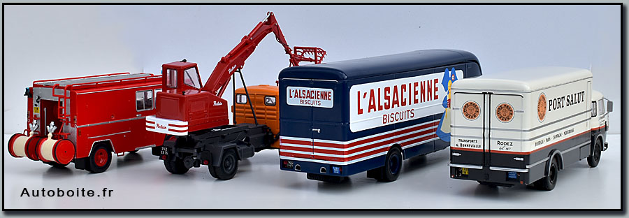 Ensemble collection test camions Saviem Altaya ar