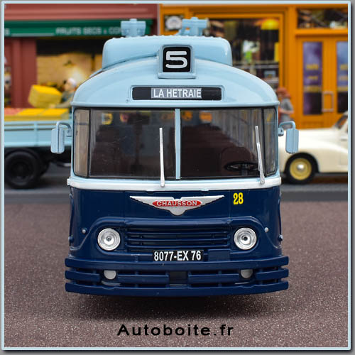 Chausson Vectra AVP Trolleybus 1/43 hachette face