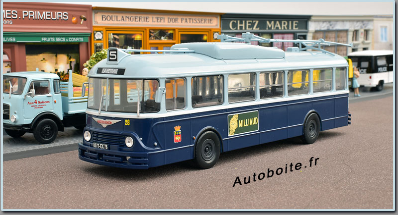 Chausson Vectra AVP Trolleybus 1/43 hachette 
