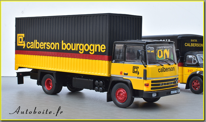 Berliet GPRK 10 FOURGON FRIGORIFIQUE TRANSPORTS DEPAEUW au 1/43 ème de Hachette Collection "Berliet" 