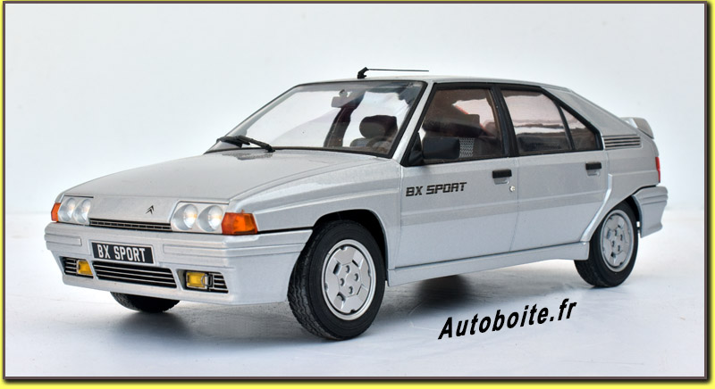 Citroen BX sport 1/18 grise