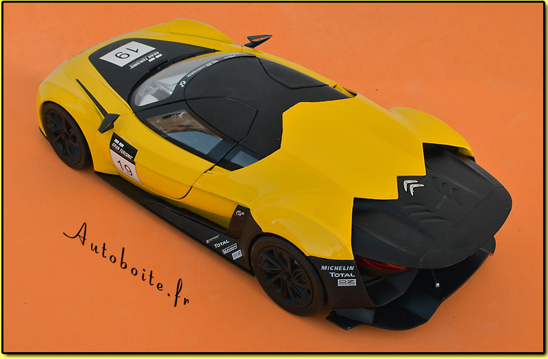 Citroën consept car gt 2008 
au 1/18 ème