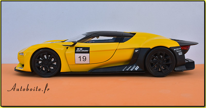 Citroën consept car gt 2008 
au 1/18 ème l