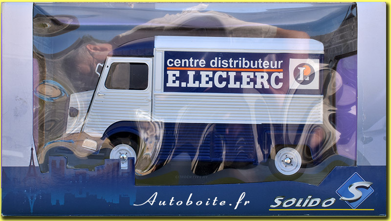 Citroën Type H Leclerc 1969 1/18 de Solido  boite