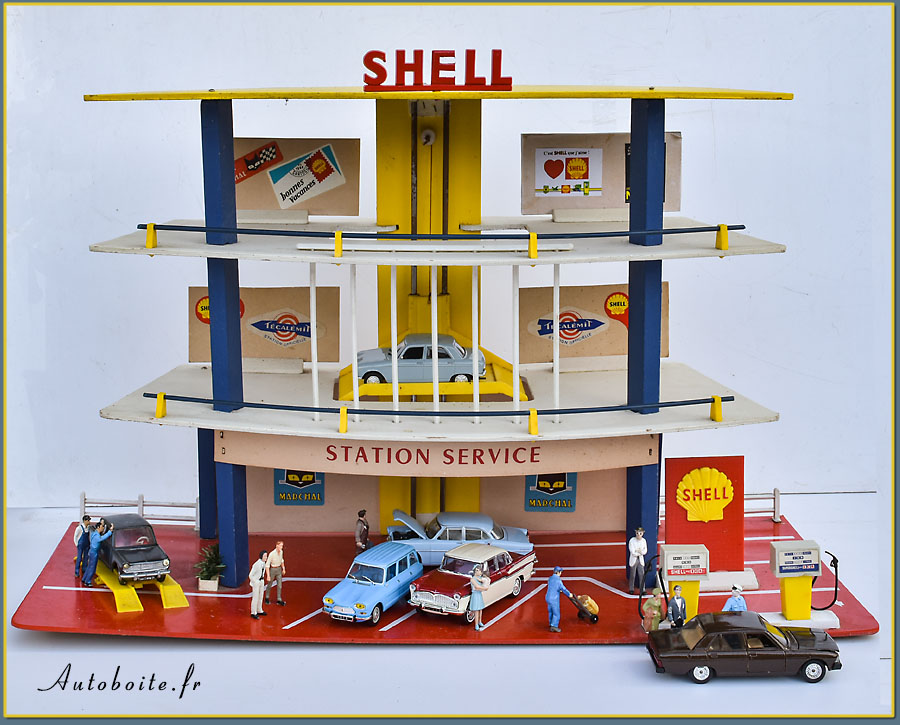 Station service Shelll de&nbsp;marque MGF