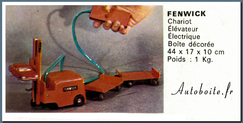 Fenwick Depreux chariot élévateur pub