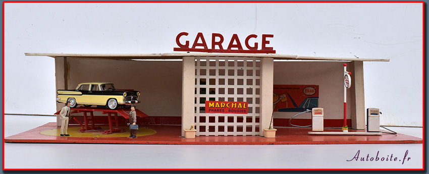 garage jouet ancien
