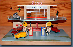 Ancien Garage Esso Depreux 1960