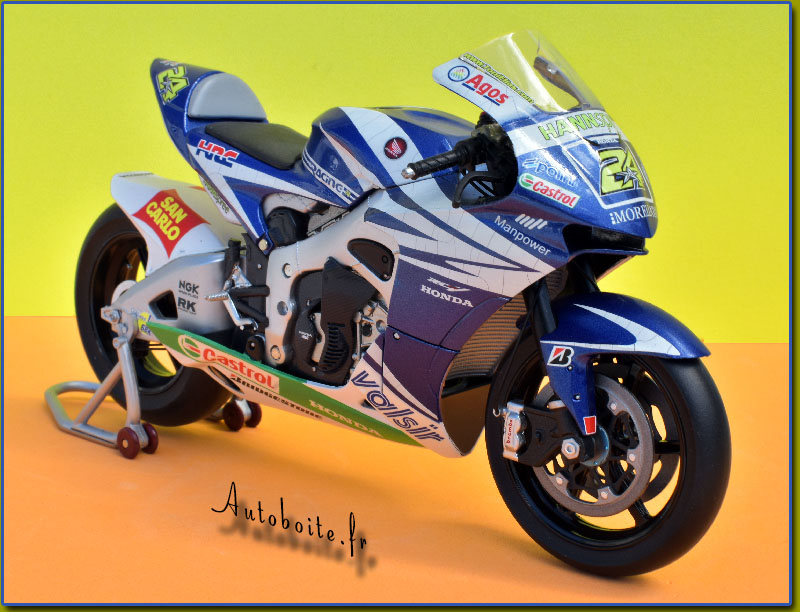 Honda RC 212V TonI Elias Moto GP 2007 Minichamps &eacute;chelle 1/12 
