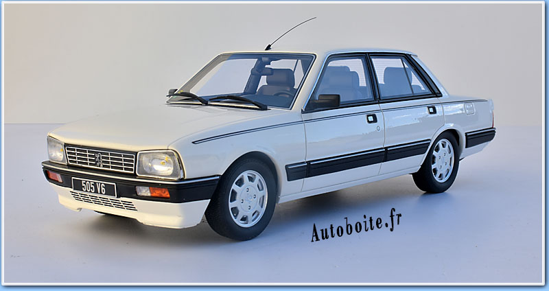 504 Peugeot 1/18 Otto avant gauche