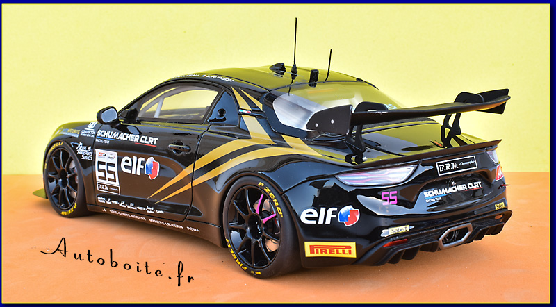 Renault Alpine A110 GT4 EVO European Series 2024 au 1/18 ème de Ottomobile ar