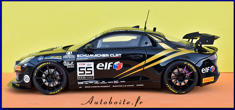 Renault Alpine A110 GT4 EVO European Series 2024 au 1/18 ème de Otto l