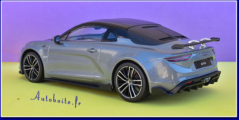 Alpine A110 R Turini 2025 Gris Tonnerre 1/18 Norev arb