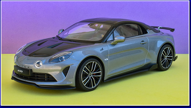 Alpine A110 R Turini 2025 Gris Tonnerre 1/18 Norev avb