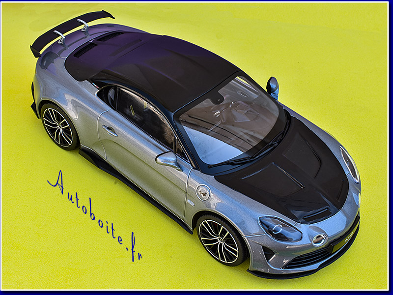 Alpine A110 R Turini 2025 Gris Tonnerre 1/18 Norev h
