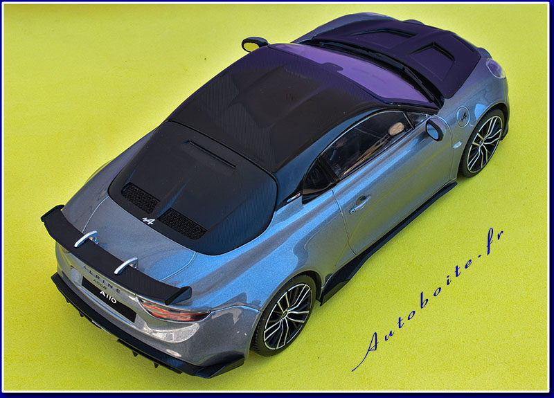 Alpine A110 R Turini 2025 Gris Tonnerre 1/18 Norev  hr