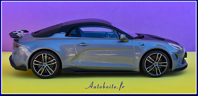 Alpine A110 R Turini 2025 Gris Tonnerre 1/18 Norev l