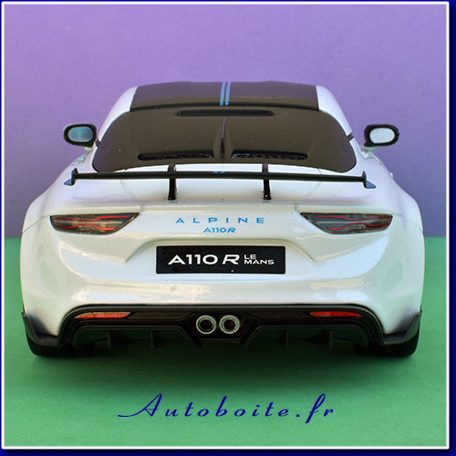 Renault Alpine A110 R Le Mans 2023 1/18 de Norev au 1/18 référence 185435 arr