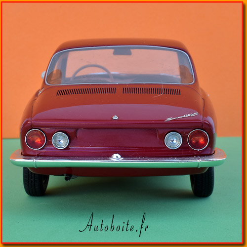 SIMCA 1200 S coup&eacute; Bertone de BOS au 1/18 arr