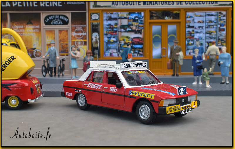 ATLAS LA CARAVANE DU TOUR DE FRANCE PEUGEOT 604 Cr&eacute;dit Lyonnaisl n&deg;46 